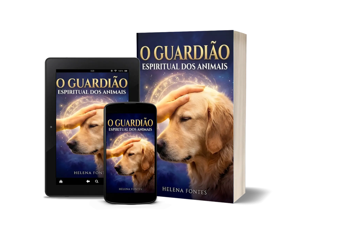 O Guardião Espiritual dos Animais - Mockup do Produto